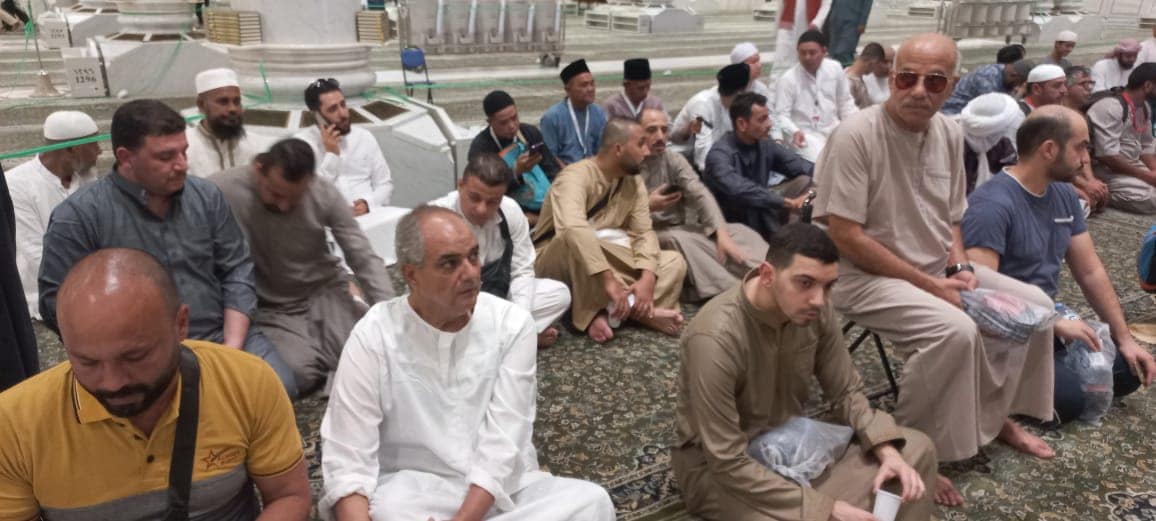 October 20th batch from inside the Holy Shrine
